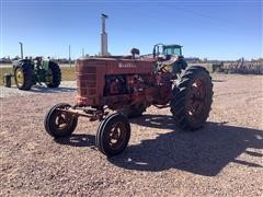 1953 Farmall Super M-D 2WD Diesel Tractor W/ Wide Front & 3 Point 