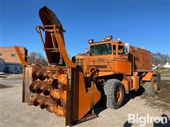 1972 Oshkosh P2023-1D1 4x4 Plow Truck W/SnoGo Snow Blower 