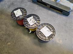 Unused Spools Of XHHW #AWG Wire 