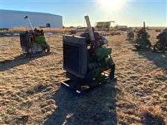 John Deere 6081AF001 Power Unit On Mount 