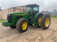 2001 John Deere 8110 MFWD Tractor 