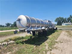 1974 Butler T/A Aluminum Tanker Trailer 