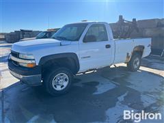 2002 Chevrolet Silverado 2500 HD 4x4 Pickup W/Snowplow 