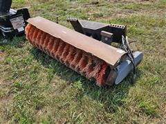 Bobcat Angle Broom Skid Steer Attachment 