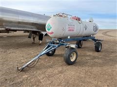 Trinity 1000 Gallon Anhydrous Ammonia Tank & Trailer 