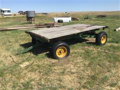 New Idea 633 Flatbed Hay Wagon 