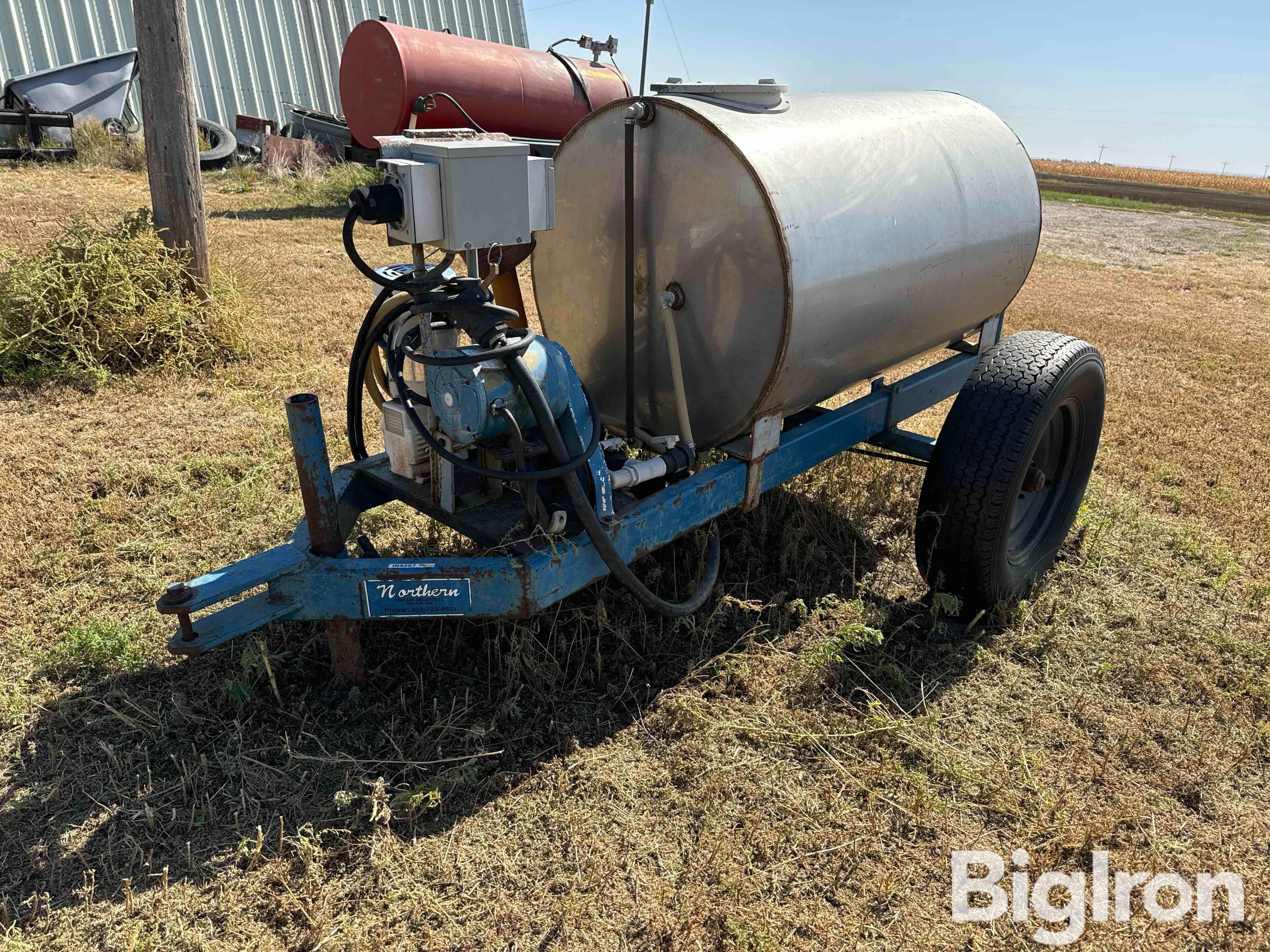 Northern Portable Chemical Pump & 150-Gallon Stainless Steel Tank 