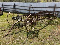 Antique Pull-Type Side Delivery Rake 