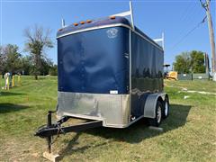 2005 Cargo Express 6x12' T/A Enclosed Trailer 