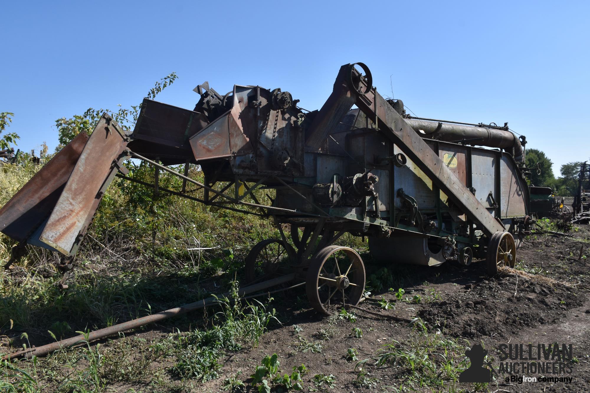 John Deere Threshing Machine 