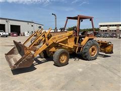 1991 Case 480F Construction King 4x4 Landscape Loader W/Hyd Box Scraper 