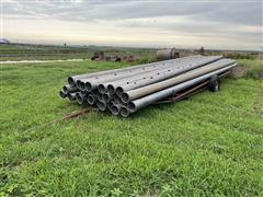 Irrigation Pipe & Trailer 