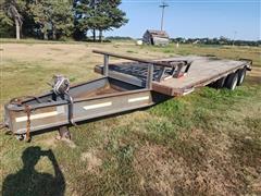 1995 Coose T/A Flatbed Trailer 