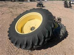 Coop Agri-Power 18.4-38 Tires & Rims W/Dual Hubs 