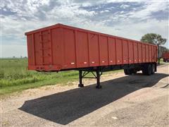 1989 Fontaine T/A Gondola Scrap Trailer 