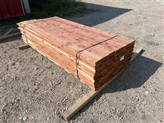 1" X 6" X 8' #1 Cedar Lumber 