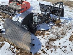 Skid Loader Stump Grinder Attachment 