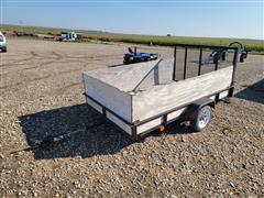 8' S/A Utility Trailer 