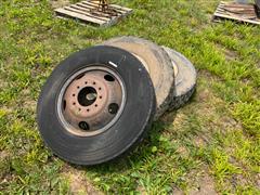 General /Goodyear Truck Tires On Steel Wheels 