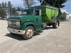 1968 GMC C5500 S/A Grain Truck W/Parker 2500 Box 