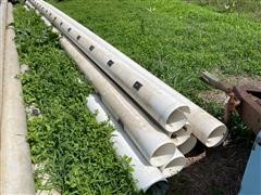 8" PVC Gated Irrigation Pipe 