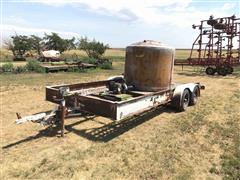 1994 Homemade 18' 6" T/A Flatbed Car Trailer 