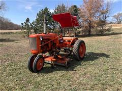 1945 Allis-Chalmers C 2WD Tractor W/Belly Mower 