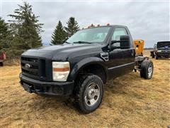 2010 Ford F250 Super Duty 4x4 Cab & Chassis 
