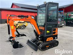 2024 AGT QH13R 15HP 1-Ton Mini Excavator 