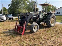 Oliver 1855 2WD Tractor W/Loader 