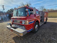 1985 Ford F8000 Fire Truck 