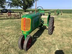 Oliver 60 Row Crop Farm Tractor 
