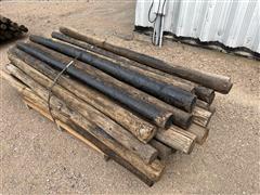 Wooden Fence Posts 