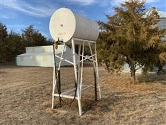 Fuel Barrel On Stand 