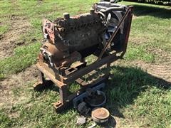 Ford 300 Power Unit On Stand 