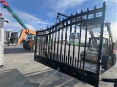 2023 Greatbear 20' Bi-Parting Wrought Iron Gate 