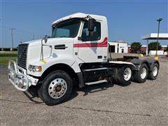 2008 Volvo VHD64T Tri/A Day Cab Truck Tractor 