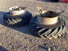 Goodyear 16.9X30 Rear Tractor Tires & Rims 