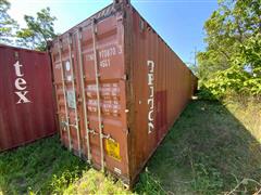 1999 Triton Containers 40' High Cube Steel Conex Shipping Container 