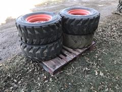 Bobcat 12-16.5 NHS Skid Steer Tires & Rims 