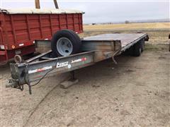2002 Temco T/A Flatbed Trailer 