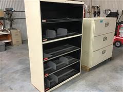 Pneumatic Impact Sets & Pneumatic Parts W/Cabinets 