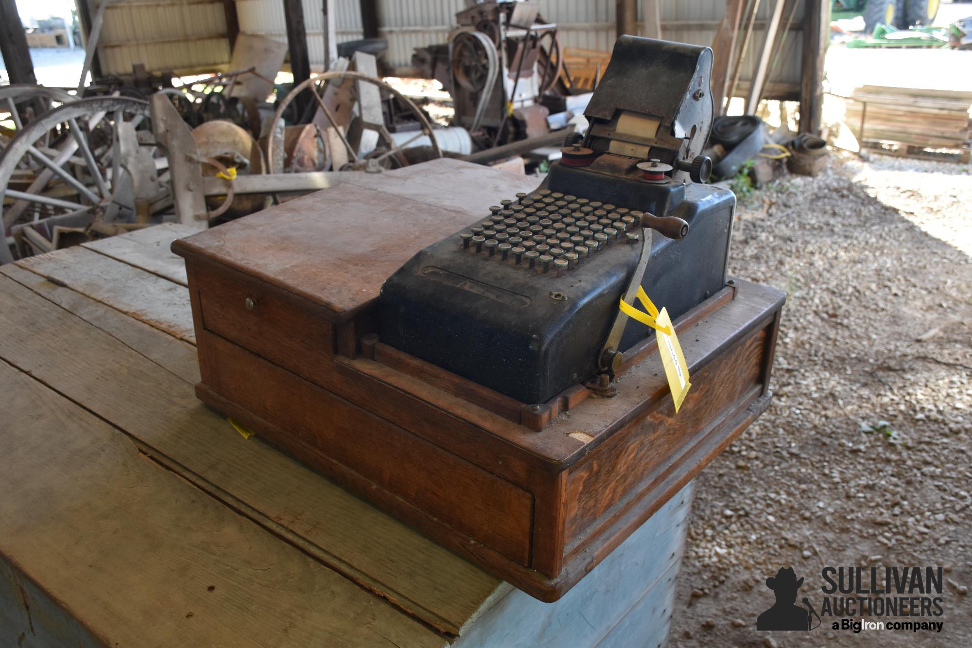 Antique Cash Register 