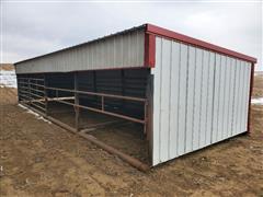 Larson Steel Portable Livestock Shelter 