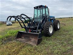 New Holland 9030E Bidirectional 4WD Tractor W/Grapple Loader 