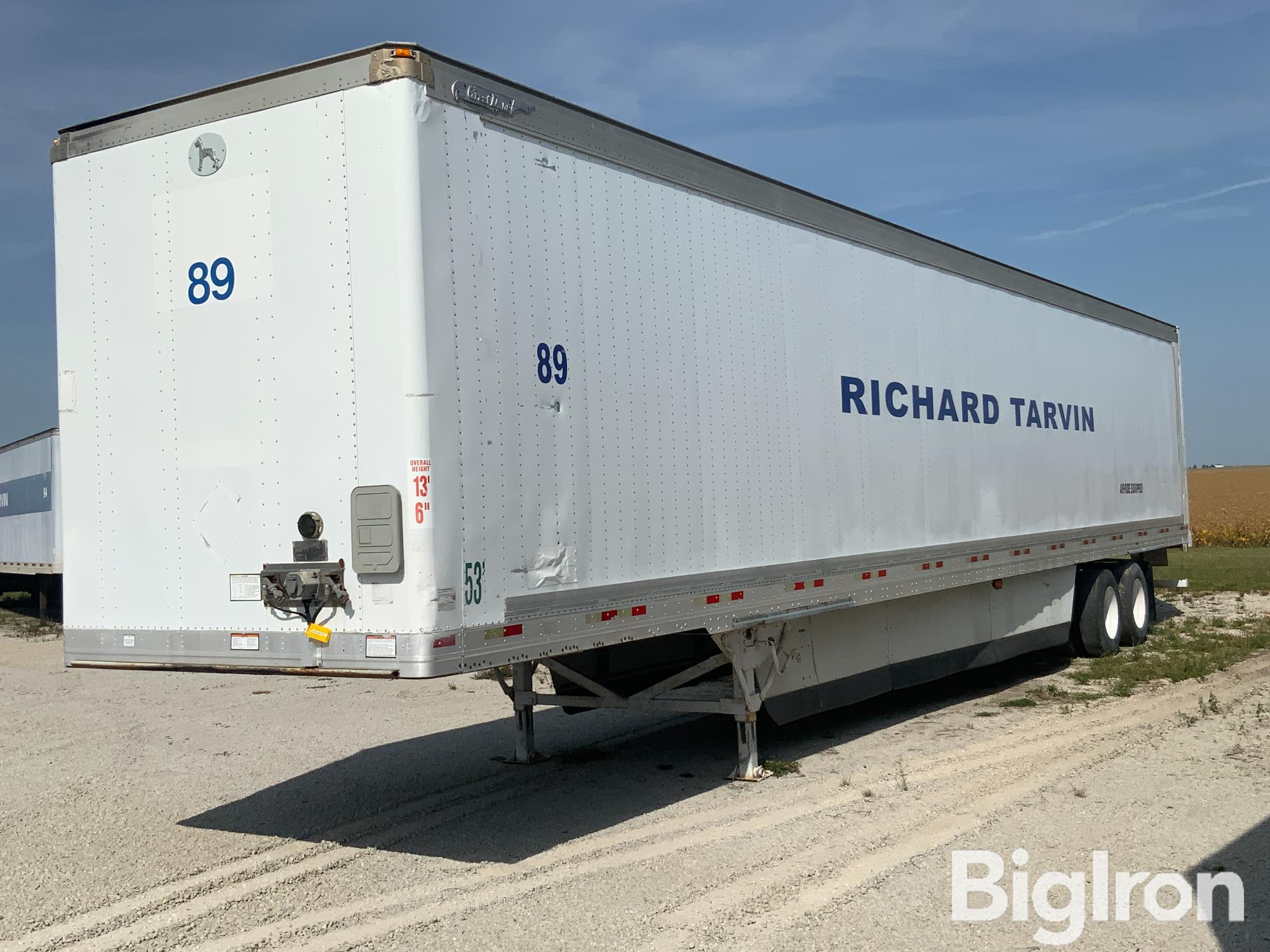 2004 Great Dane T/A Enclosed Trailer 