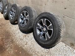 Goodyear Wrangler Adventure AT 265/65R17 Pickup Tires And Rims 