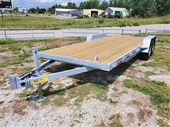2021 S&W UT20-12 T/A Flatbed Trailer 
