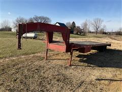 1998 Jami Roadboss 40' T/A Gooseneck Flatbed Trailer 