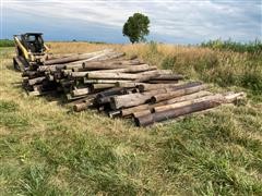 Wooden Fence Posts 